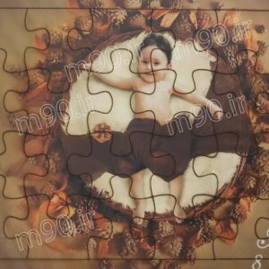 پازل اختصاصی چوبی 24 تکه با عکس دلخواه